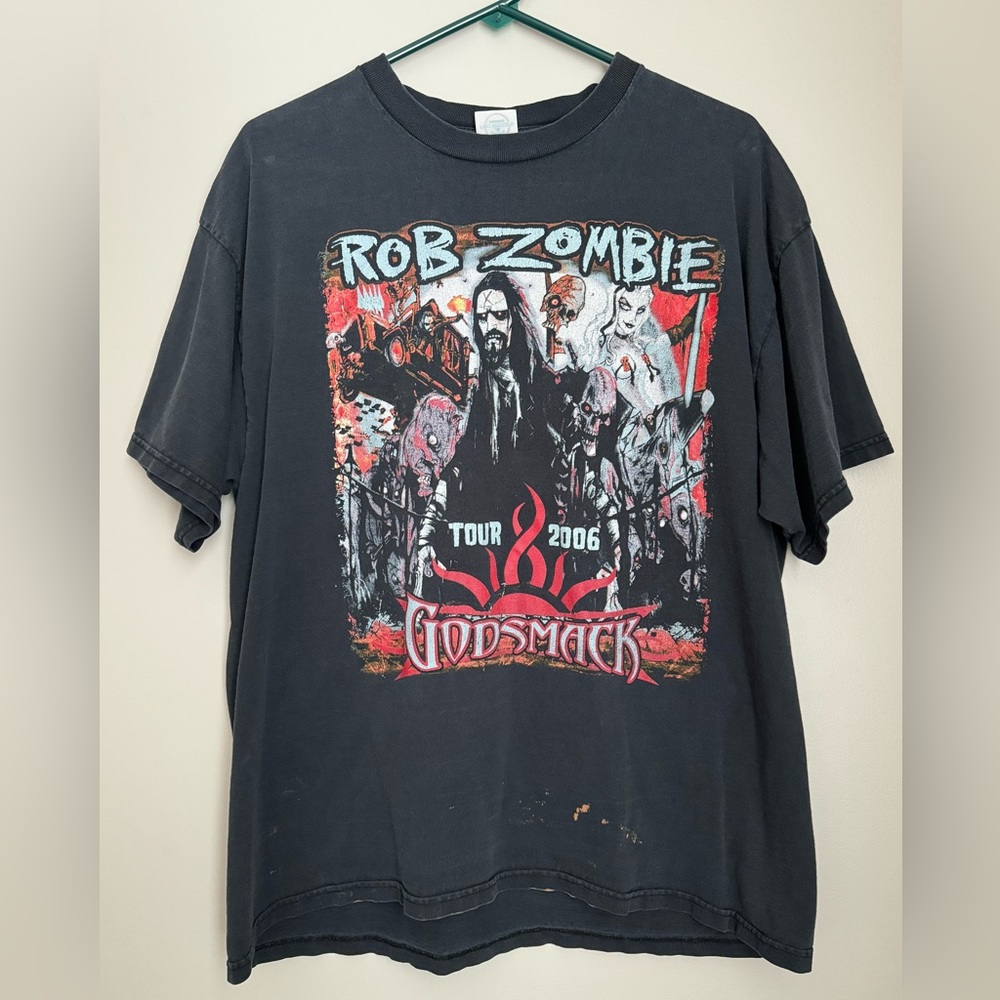 RARE Rob Zombie Godsmack & Seether Tour Shirt XL
